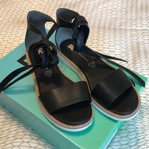 BC Footwear vegan leather sandals
